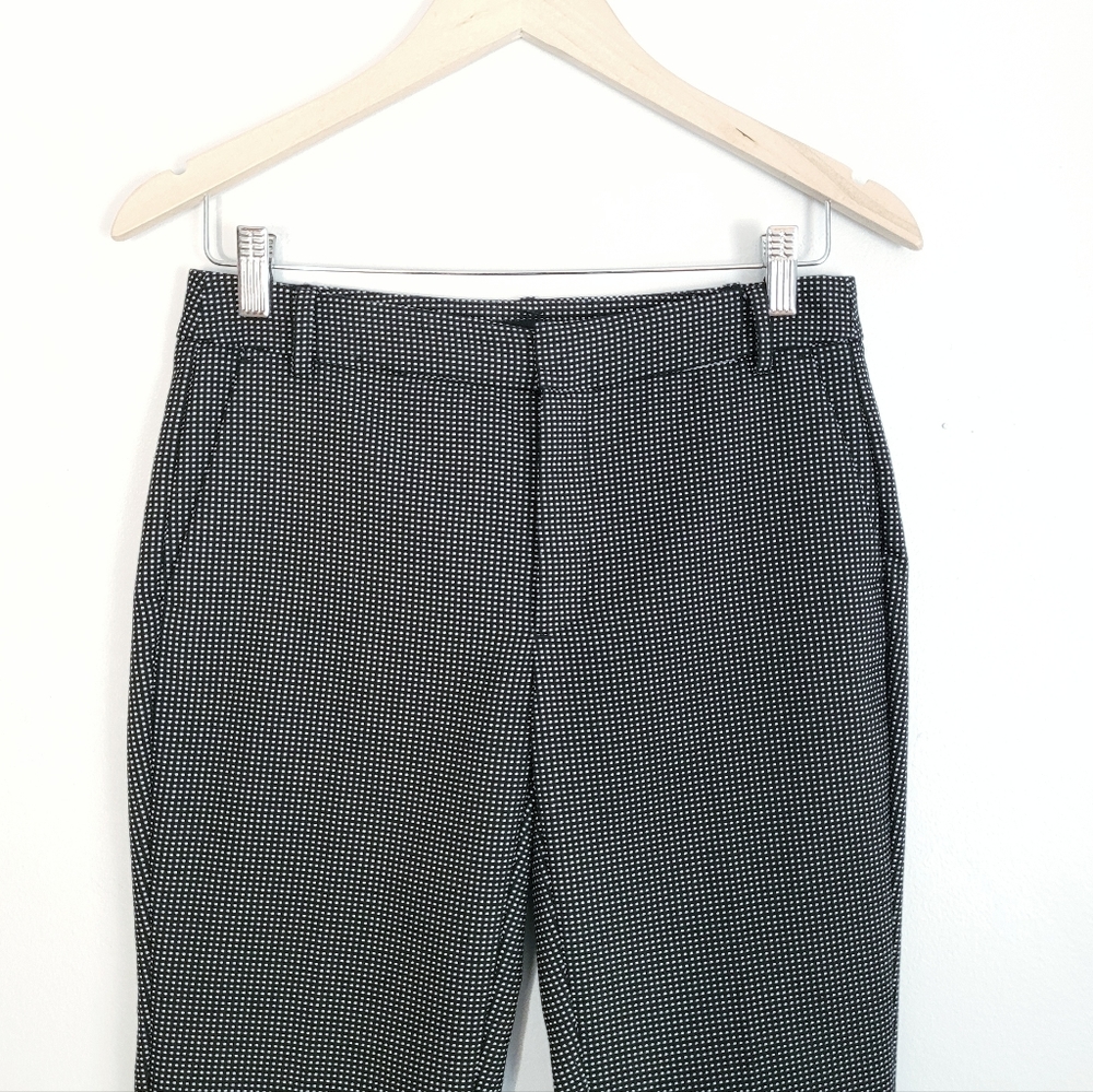 Zara | Mini Check Slim Fit Trouser Pants - 2